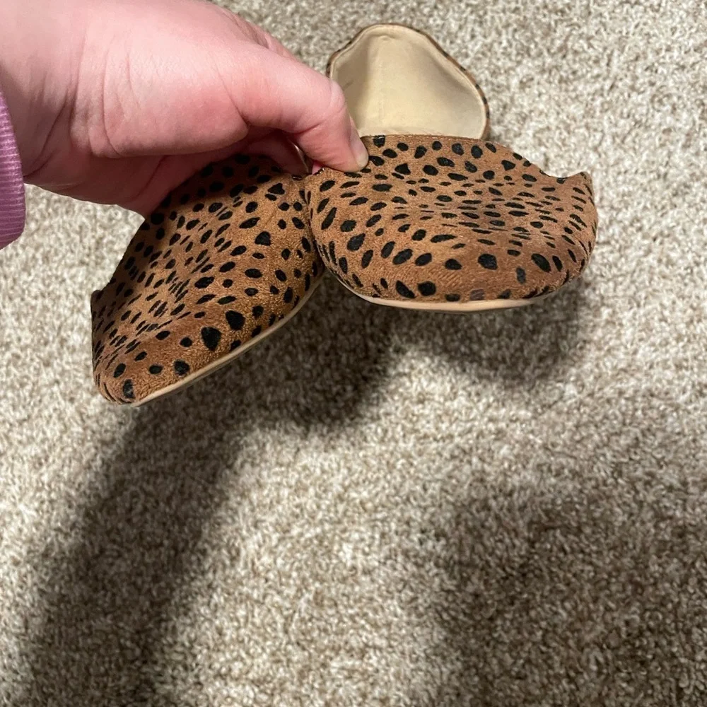 Brown and Black Flats